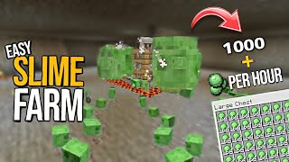 Minecraft Easy Slime Farm 1.20 Tutorial | No Beacon Needed