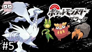 【生配信】完全初見！じっくり楽しむイッシュ地方【ポケットモンスターブラック 実況】#5