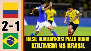 HIGHLIGHTS KOLOMBIA vs BRASIL, Hasil Kualifikasi Piala Dunia 2026, Kolombia Bungkam Brasil
