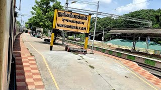 NUNGAMBAKKAM (NBK) Railway Station - Tiruvenkatapuram, Choolaimedu, Chennai, Tamil Nadu, INDIA