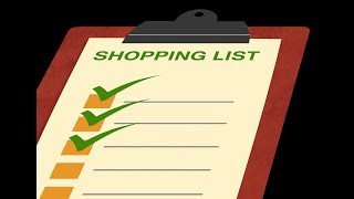Python - Shopping list program beginner's tutorial
