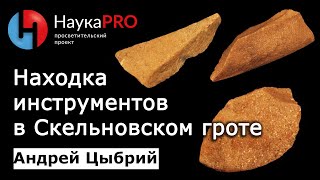 О находке инструментов в Скельновском гроте | Лекции по истории – археолог Андрей Цыбрий | Научпоп