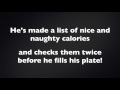 Santa's Getting Fit Lyrics