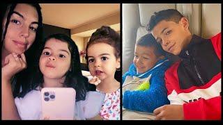 The children of Cristiano Ronaldo and Georgina Rodriguez 😍 [Video]