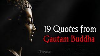 19 quotes of buddha | Powerful buddha quotes that can change your life|buddha quotes about Life