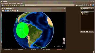 JSatTrak Basic Usage Demo with the ISS  (NASA World Wind Meeting)