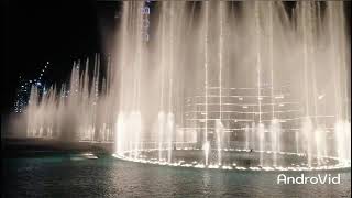 Burj Khalifa Fountain Show |  बुर्ज खलीफा फॉन्टेन शो | DUBAI