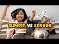 SENDOK VS SUMPIT CHALLENGE #SAMASAYA