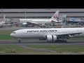 jal boeing 777 200 ja009d landing at hnd 34l