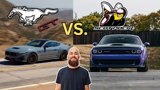 Scat Pack VS. Mustang GT... Which Car Is Better ?