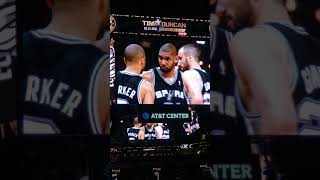 Tim Duncan Hall of Fame Banner Reveal