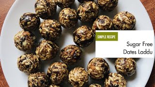 No sugar dry fruit ladoo | Dates ladoo | ఖర్జూరం లడ్డు