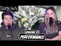 REM TOUCHES MISA! | Death Note Couple Reaction | Ep 21, “Performance”