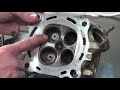 Honda CRF Cylinder HEAD removal and install - Parts and tools in description