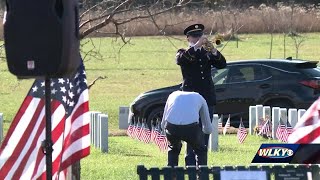 Delayed by pandemic, veteran memorial services helps Kentucky families heal