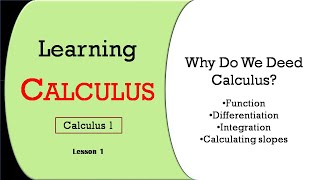 Why do we need calculus | Calculus for beginners | Calculus introduction