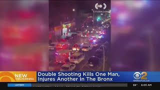1 Dead, 1 Injured After Bronx Shooting