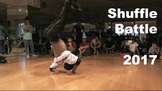 Bboy Shigekix and Naoki vs. Bboy Rin and Dori. Semi Final Shuffle Battle 2017