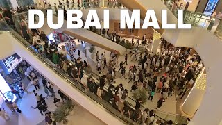 Dubai Mall on Christmas Day | Huge Crowd Walking Tour