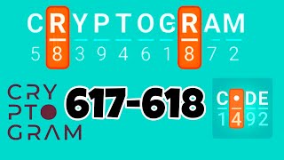 CRYPTOGRAM level 617 618