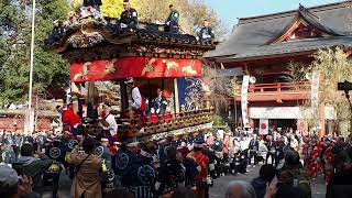 秩父神社　例大祭　秩父夜祭　宮参り　宮地屋台　2024/12/02 c13