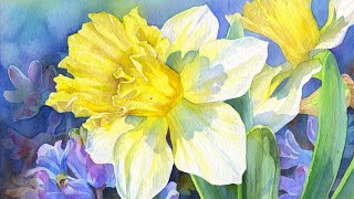 How to Paint Yellow Flowers 🌼 Watercolor Techniques & Tips
