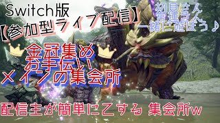 【参加型ライブ配信】カムラの里の狩猟譚　　MHRise配信