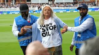 Just Stop Oil disrupt the Ashes at Lords Cricket Ground | London | 28 June 2023