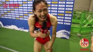 【世界田径接力赛】女子4X400米接力赛后采访：感觉整个人要炸了