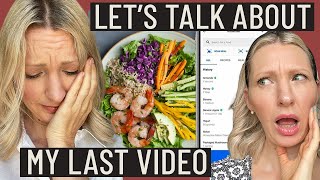 I Took My Calorie Counting Video Down… Let Me Explain