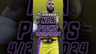 Best NBA Sleeper Picks for today! 4/22 | Sleeper Picks Promo Code