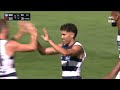 AFL - Tyson Stengle Slots 4 Goals In His First Geelong Cats Game!