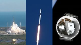 SpaceX CRS-19 Dragon launch & Falcon 9 first stage landing
