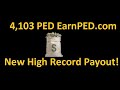 Entropia Universe Player Uses EarnPED.com To Make $410.30 In The Worlds Best Real Cash Economy Game!