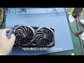 on a whim this brother improved the heat dissipation of the 2080ti video card disassembly machine