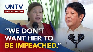 Alliance between PBBM, VP Sara remains unwavering amid impeachment issue