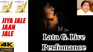A. R. Rahman, "Jiya Jale" (Dil Se): Lata Mangeshkar Live in concert #Lata Songs##Hindi Songs#