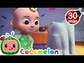 Visiting Emmy's Haunted House 🎃👻 CoComelon JJ's Animal Time | Nursery Rhymes & Kids Songs