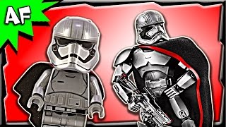 Lego Star Wars CAPTAIN PHASMA Battle Figure 75118 Stop Motion Build Review