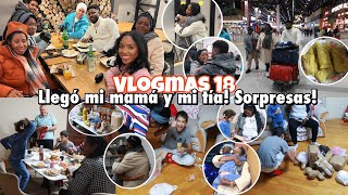 VLOGMAS 18🎅 LLEGÓ MI MAMÁ A RUSIA🇷🇺 ENCUENTRO CON MI TÍA🥳 VIAJO A MOSCÚ✈️ SORPRESAS🎁 | 18 Dic 2024