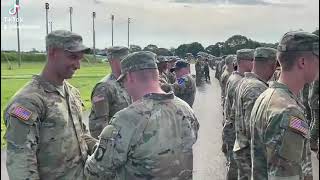 Basic Airborne Course (BAC) Class 27-22 (Bravo Company) Graduation. 1st Platoon, #AATW