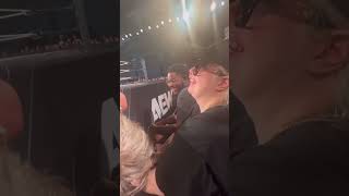 Toni Storm Almost Ended Up In Our Lap (Fan Cam AEW Collision July 27, 2024)