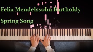 Mendelssohn- Songs without words Op.62 No.6 'Spring Song' | J Piano