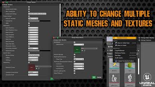 Multi Assets Changer for Unreal Engine 5 and 4.23 - 4.27