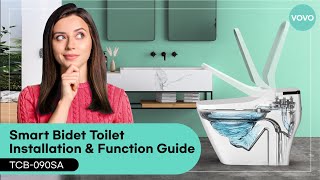 [VOVO STYLEMENT]Integrated Smart Toilet Installation and function guide_TCB-090SA