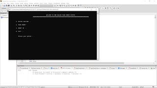 Online Food Order System using C .