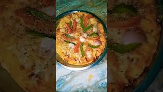 घर पर बनाए सिर्फ 15 मिनट में पिज्जा || Pizza || #shorts #viralvideo #trending #pizzarecipe #pizza