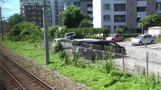 JR鹿児島本線 車窓  福工大前駅～千早駅（811系100番台内扇区間快速)