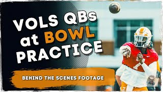 Tennessee Vols Football | Vols Quarterbacks Orange Bowl Practice