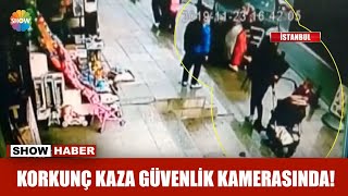 Korkunç kaza güvenlik kamerasında!